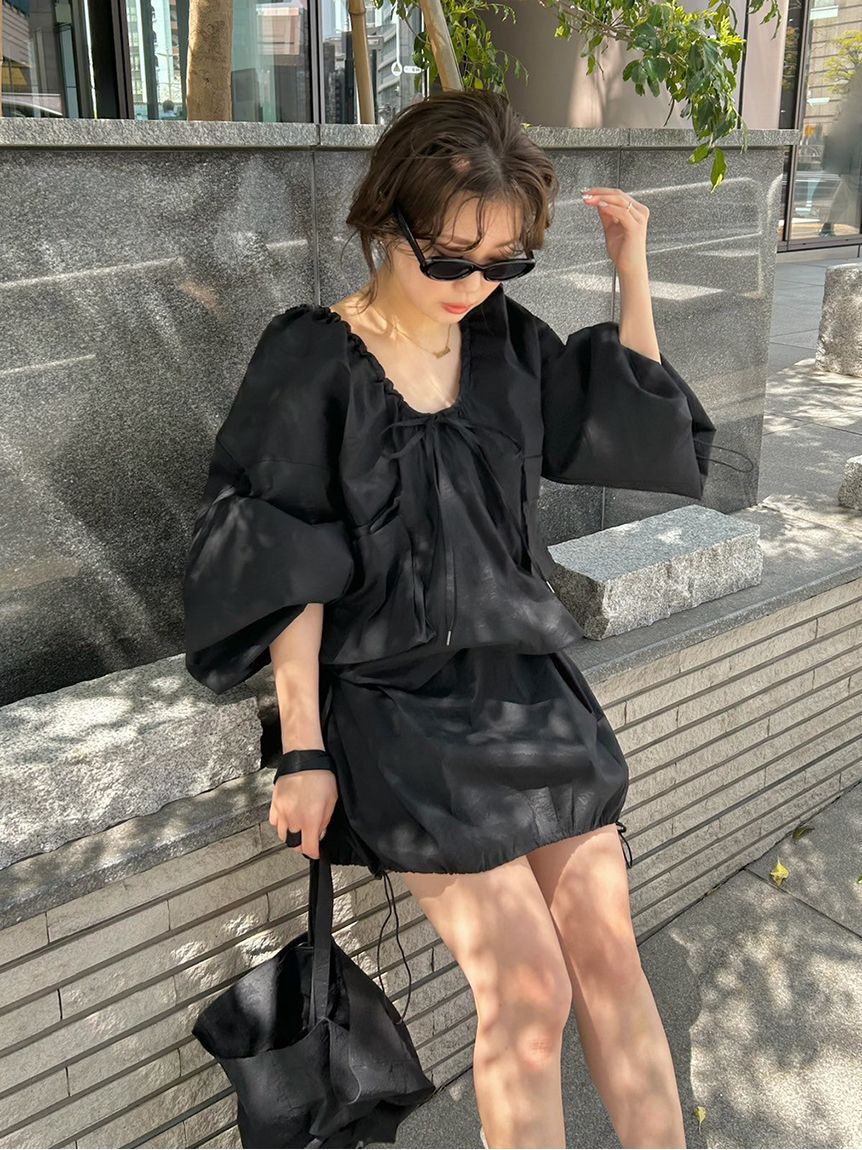 styling/「【S/S(エスバイエス)】＜ウォッシャブル・撥水＞ベアトップ」|チューブトップ|