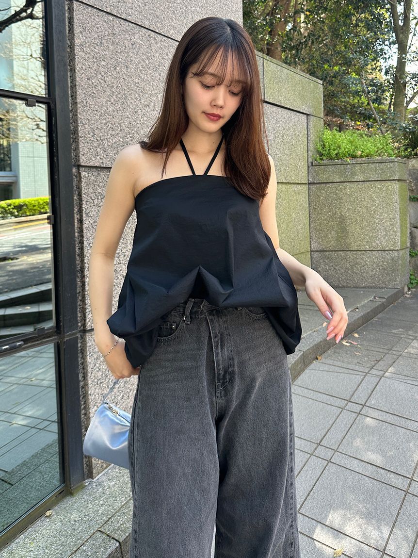 styling/「【S/S(エスバイエス)】＜ウォッシャブル・撥水＞ベアトップ」|チューブトップ|