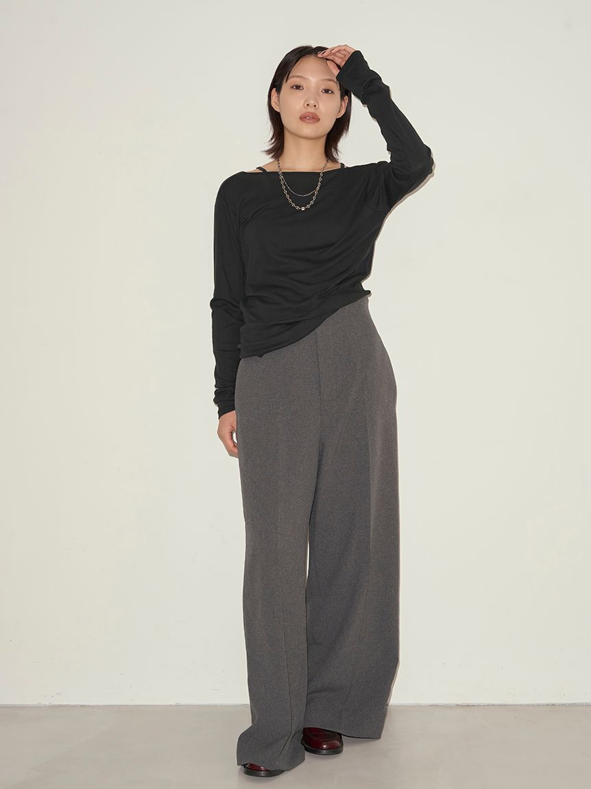 styling/「【MILLER&times;styling/】レイヤード2WAYトップ」|Tシャツ・カットソー|