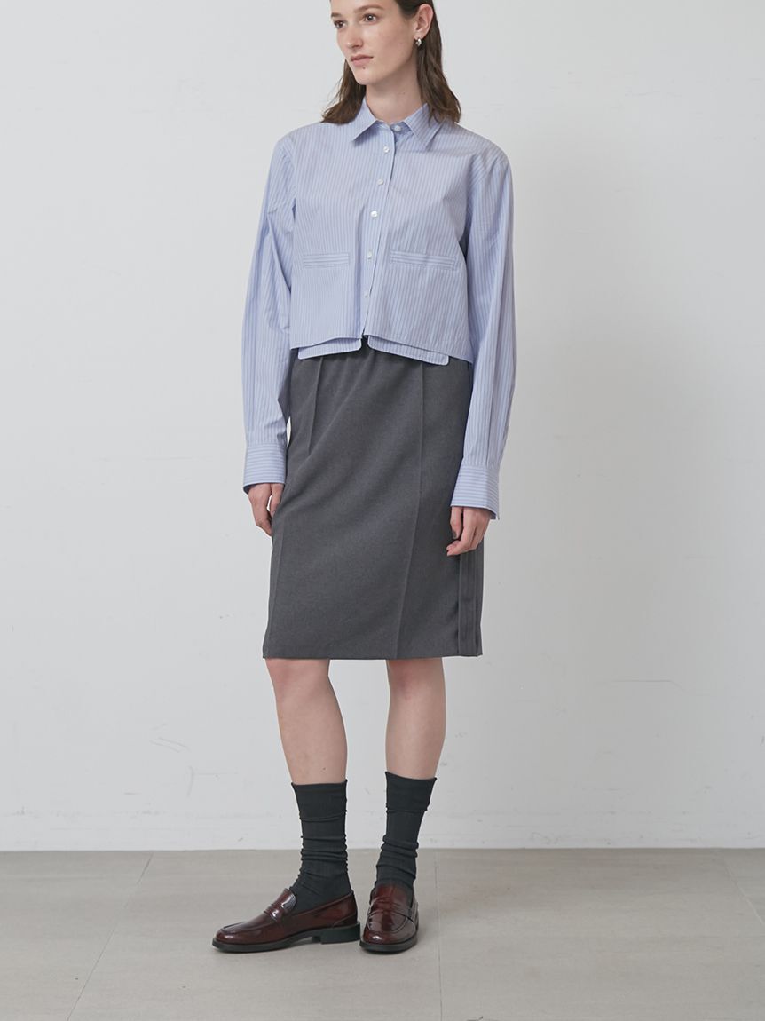 styling/「カットオフショートシャツ」|シャツ・ブラウス|