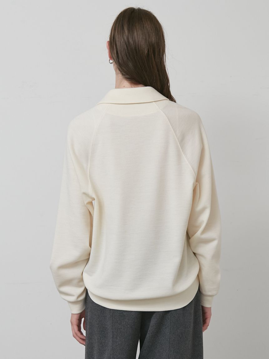 styling/「ラグランスリーブオーバーポロシャツ」|ポロシャツ|