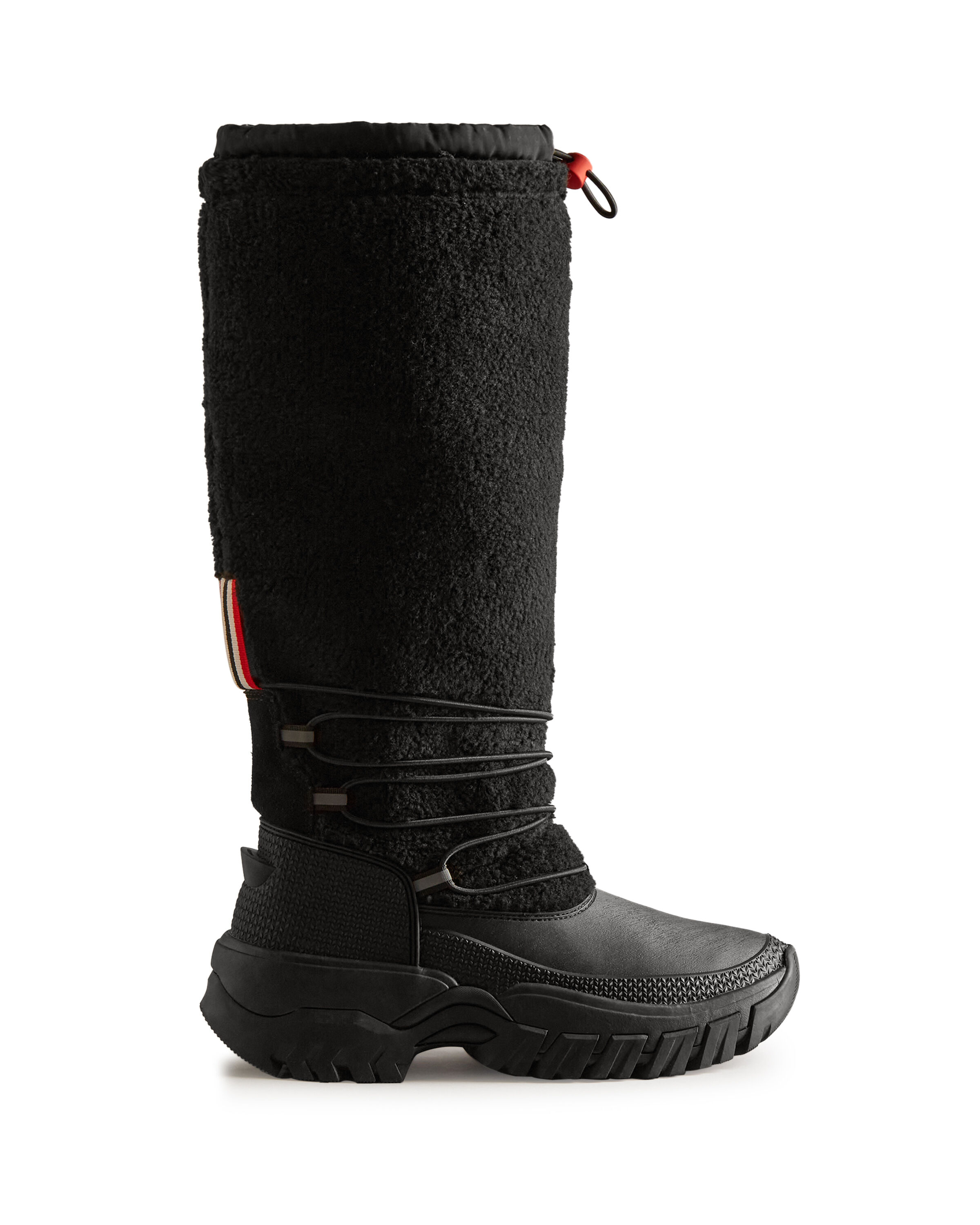 HUNTER「WOMENS WANDERER TALL SHERPA SNOW BOOT」|ロングブーツ|