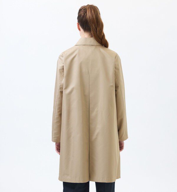 MACKINTOSH PHILOSOPHY「【WEB&一部店舗限定】インバーテッドステンカラーコート ダブルクロス製」|ステンカラーコート|