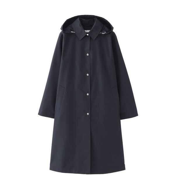MACKINTOSH PHILOSOPHY「【WEB&一部店舗限定】レインウェザークロスバルマカーンコート」|ステンカラーコート|ネイビー
