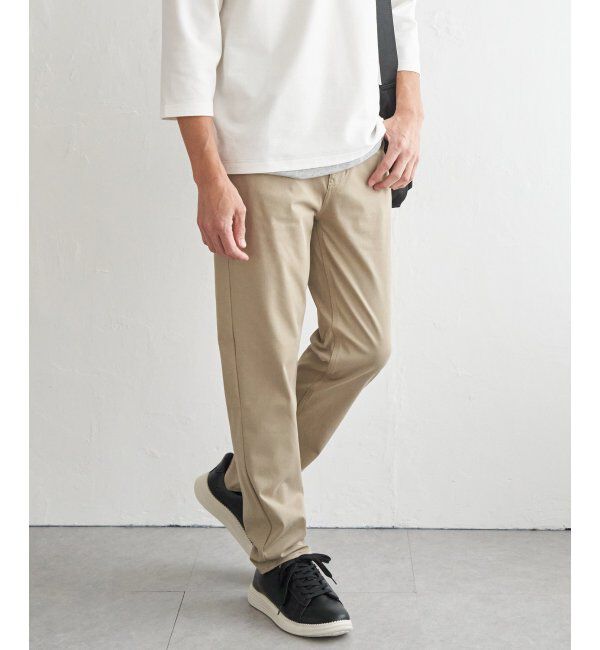 ikka「【雑誌MonoMax4月号掲載】GOKU楽パンツ EASY STRETCH 5ポケット「小泉孝太郎さん着用モデル」」|その他|