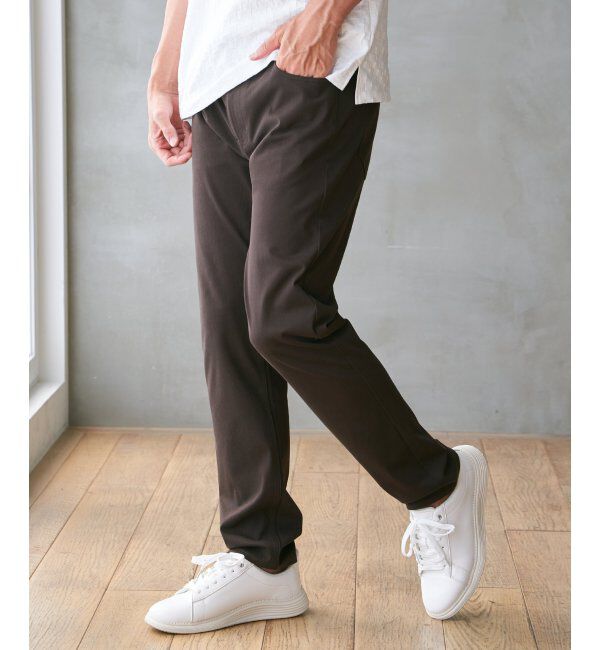 ikka「【雑誌MonoMax4月号掲載】GOKU楽パンツ EASY STRETCH 5ポケット「小泉孝太郎さん着用モデル」」|その他|