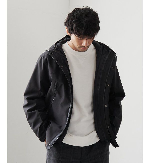 ikka「【撥水】sorona 3WAYライトハーフ」|ブルゾン・スタジャン|