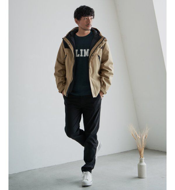 ikka「【撥水】sorona 3WAYライトハーフ」|ブルゾン・スタジャン|