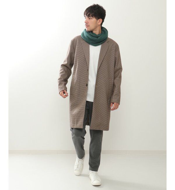 IKKA LOUNGE「【消臭】EASYSTRETCHチェスターコート」|トレンチコート|