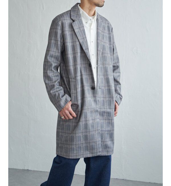 IKKA LOUNGE「【消臭】EASYSTRETCHチェスターコート」|トレンチコート|