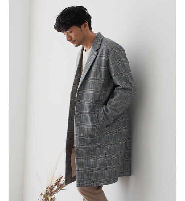 IKKA LOUNGE「【消臭】EASYSTRETCHチェスターコート」|トレンチコート|