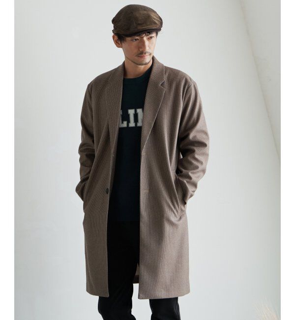 IKKA LOUNGE「【消臭】EASYSTRETCHチェスターコート」|トレンチコート|