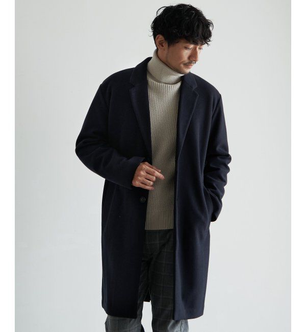 IKKA LOUNGE「【消臭】EASYSTRETCHチェスターコート」|トレンチコート|