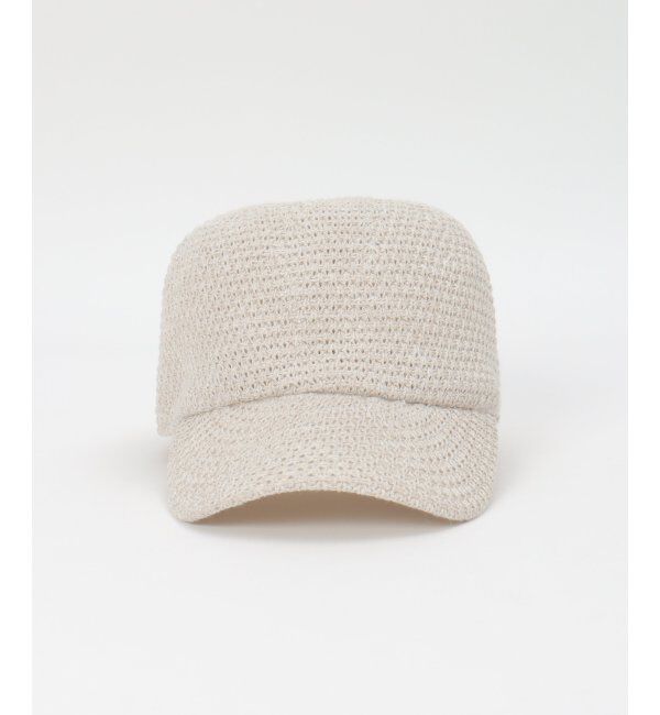 ikka「透かし柄編みキャップ」|その他|