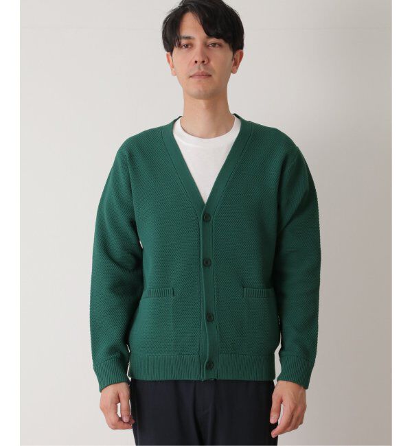 ikka「ラクカルニット鹿の子カーディガン」|その他|