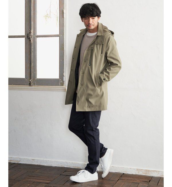 IKKA LOUNGE「2WAYライナー付きステンカラーコート」|その他|