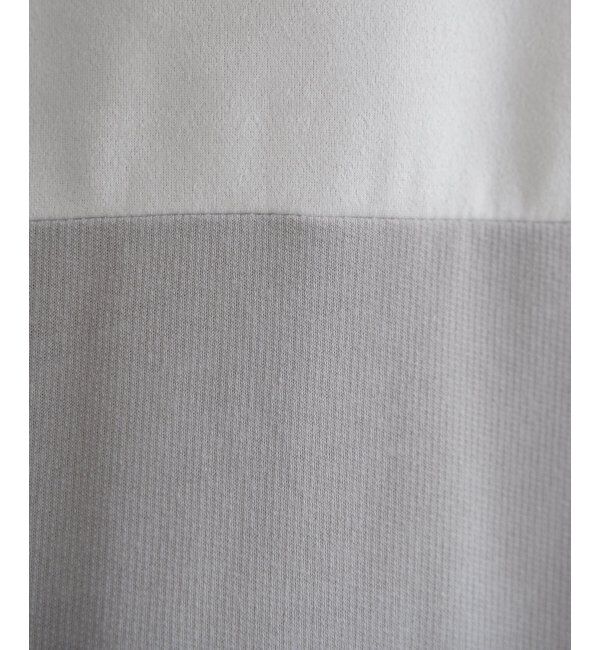 ikka「ミニ裏毛切り替えロンT」|Tシャツ・カットソー|