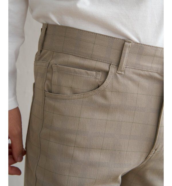 ikka「GOKU楽 EASYSTチェック5Pパンツ」|その他|