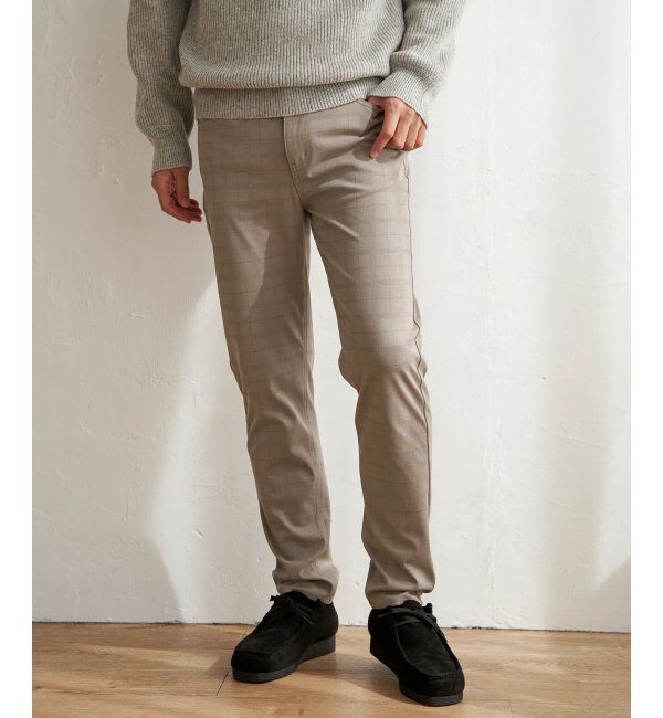 ikka「GOKU楽 EASYSTチェック5Pパンツ」|その他|