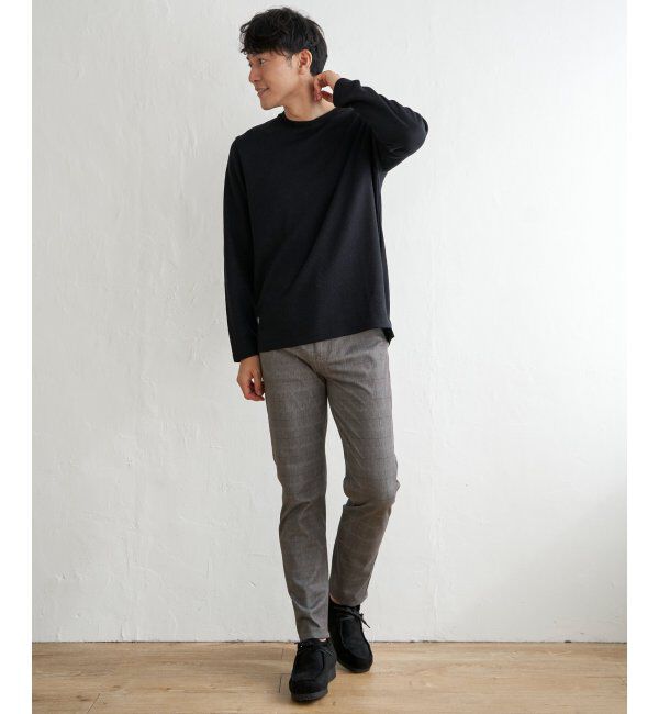 ikka「GOKU楽 EASYSTチェック5Pパンツ」|その他|