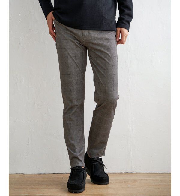 ikka「GOKU楽 EASYSTチェック5Pパンツ」|その他|