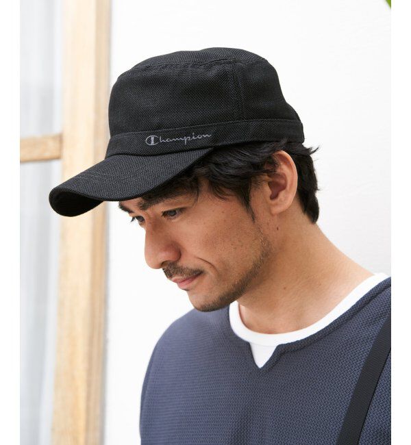 ikka「Champion チャンピオン リネンライクワークキャップ」|その他|