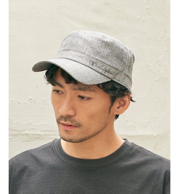 ikka「Champion チャンピオン リネンライクワークキャップ」|その他|