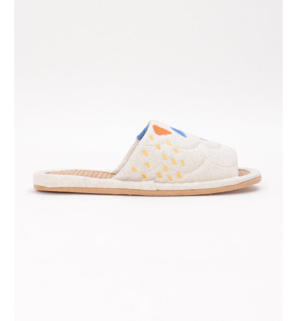 TOKYO DESIGN CHANNEL「絵画アップリケマティススリッパ」|ルームシューズ|