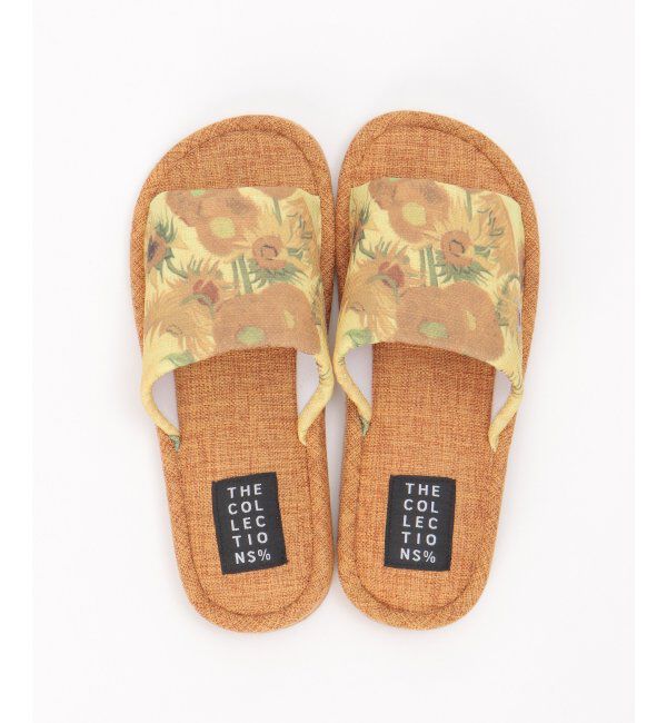 TOKYO DESIGN CHANNEL「絵画プリントゴッホスリッパ」|ルームシューズ|