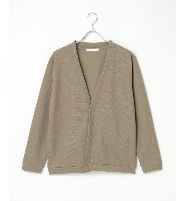 ikka「パイナップルワンボタンカーデ」|カーディガン|