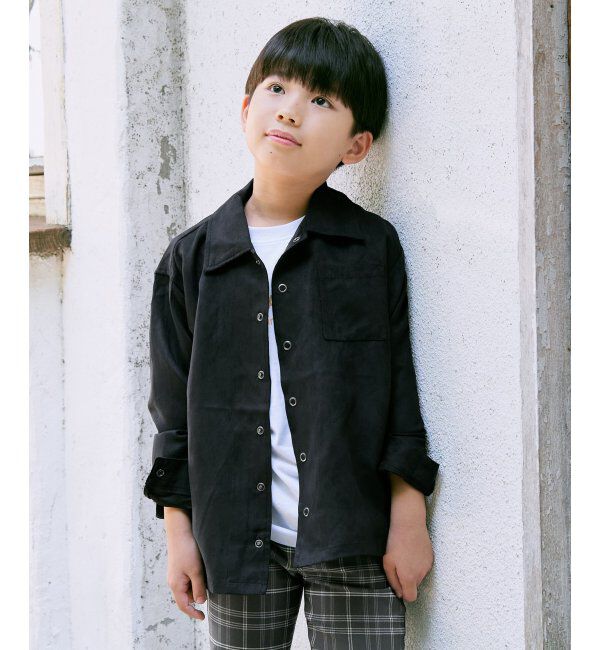 ikka kids「【親子おそろい】フェイクスエードシャウター」|シャツ・ブラウス|