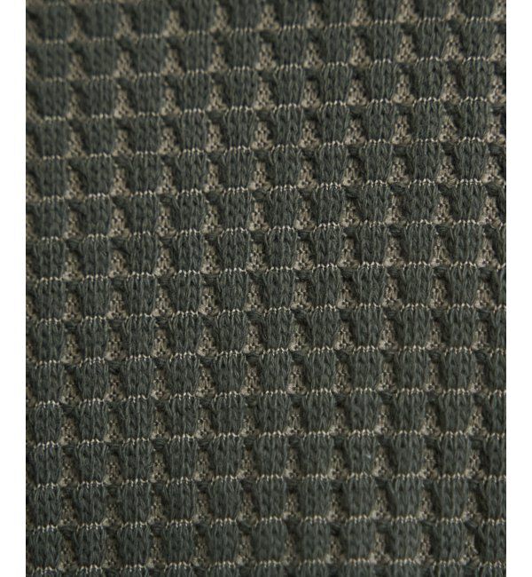 ikka「ビッグワッフルクルーネックプルオーバー」|パーカー|