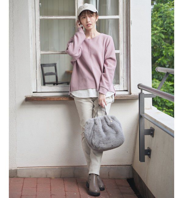 ikka「ボンディングスキニーパンツ」|その他|