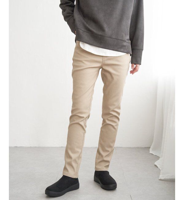 ikka「ボンディングスキニーパンツ」|その他|