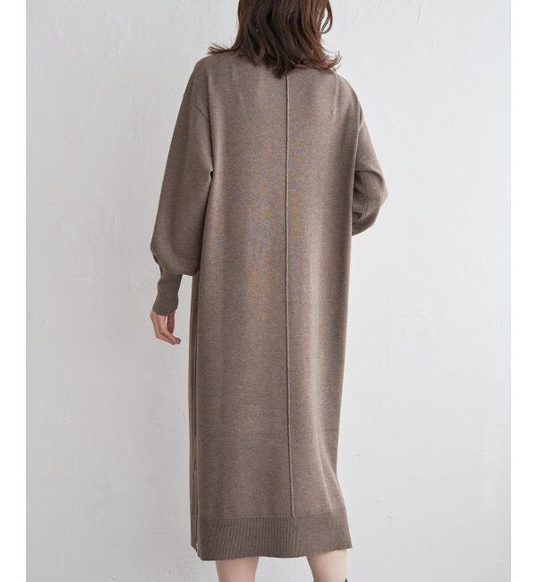 IKKA LOUNGE「タートルニットスリットワンピース」|その他|