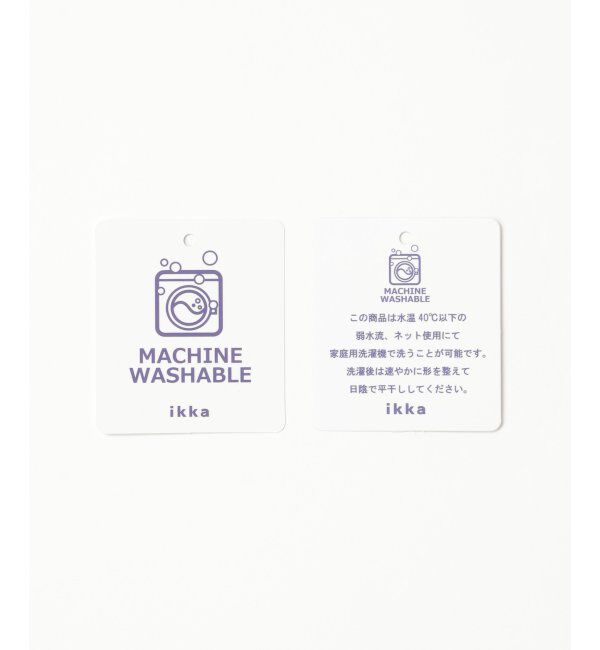 ikka「ジャカードチェックニット」|プルオーバー|