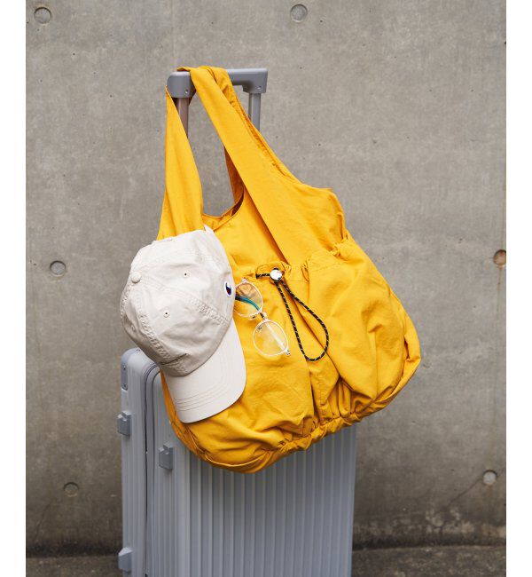 ikka「【雑誌InRed4月号掲載】撥水ドロストポケバルーントート」|トートバッグ|