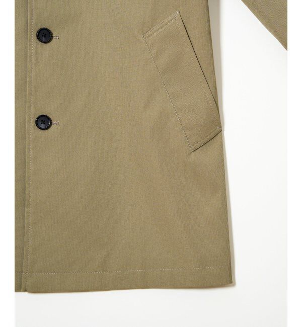 IKKA LOUNGE「【雑誌MonoMax4月号掲載】撥水ピケフードステンカラーコート」|その他|