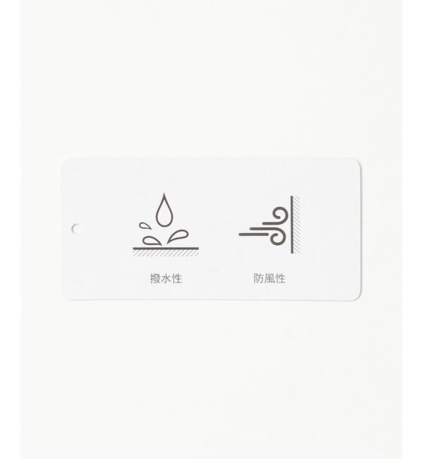 IKKA LOUNGE「【雑誌MonoMax4月号掲載】撥水ピケフードステンカラーコート」|その他|