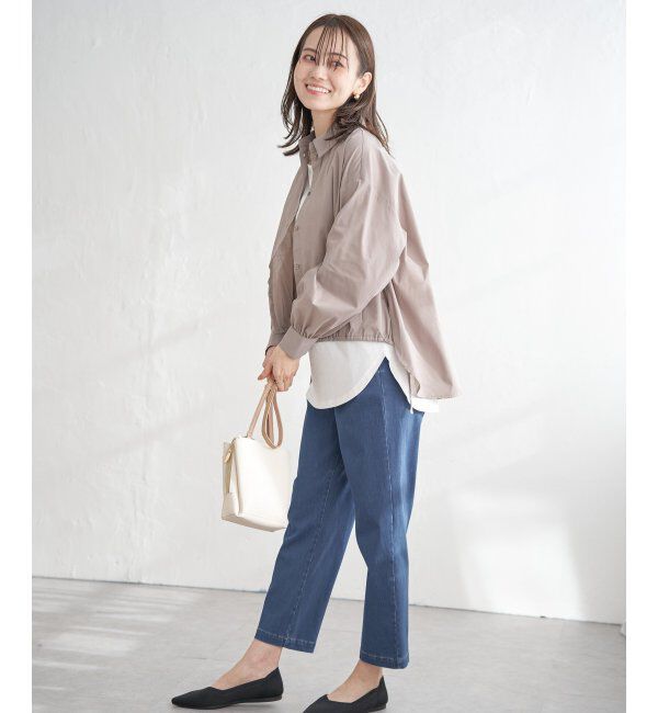 ikka「【雑誌InRed11月号掲載】GOKU楽パンツ テーパード【親子コーデ】」|その他|