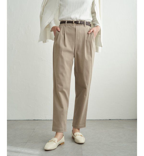 ikka「【雑誌InRed11月号掲載】GOKU楽パンツ テーパード【親子コーデ】」|その他|