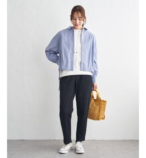 ikka「【雑誌InRed11月号掲載】GOKU楽パンツ テーパード【親子コーデ】」|その他|