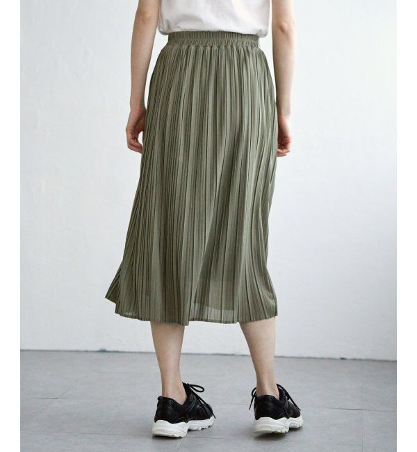 ikka「ラメパフプルオーバープリーツスカートセット」|ワンピース|