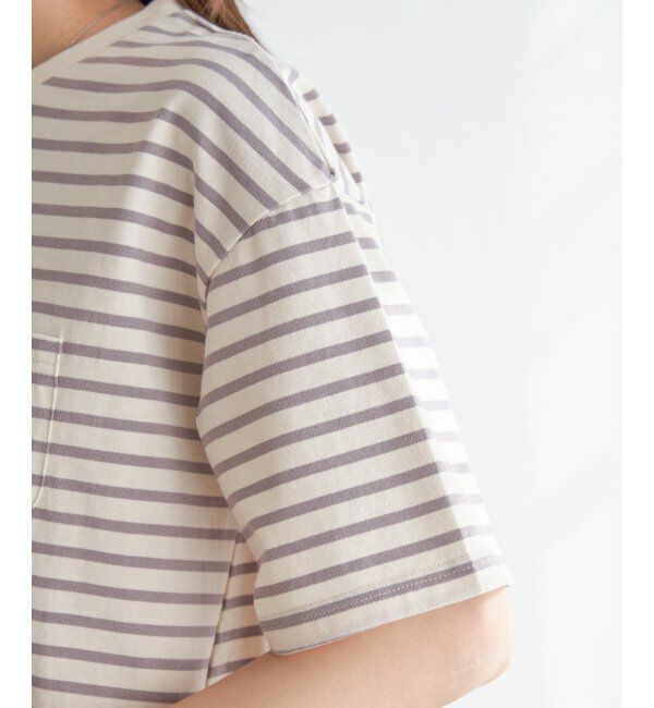 ikka「コットンUSA半袖ポケットTシャツ」|Tシャツ・カットソー|