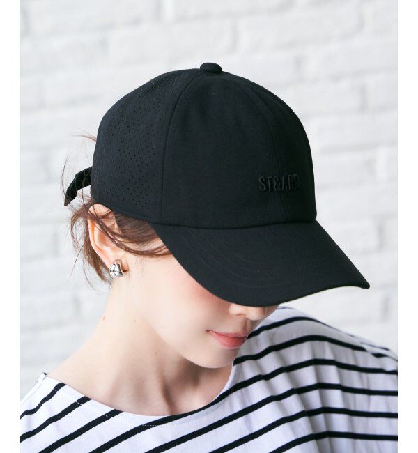 ikka「レーザーホールメッシュキャップ」|その他|