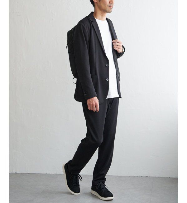 IKKA LOUNGE「GOKU楽ワークTRポンチジャケット」|テーラードジャケット|