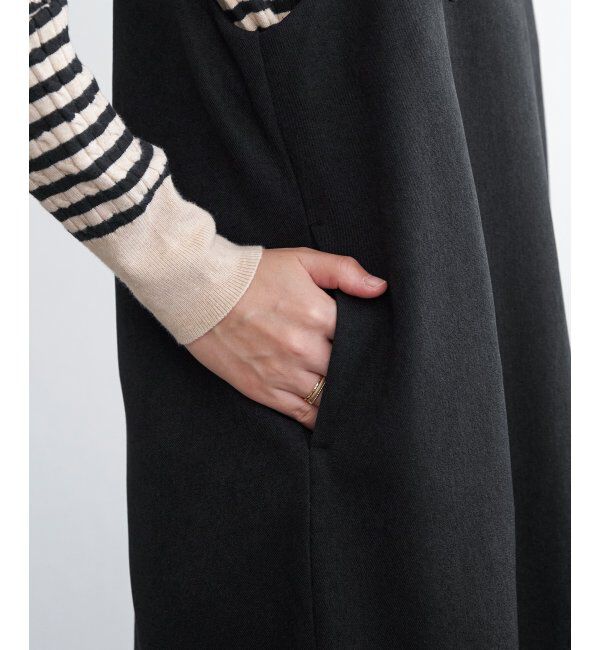 ikka「前後2WAYバックル付きジャンパースカート」|ワンピース|