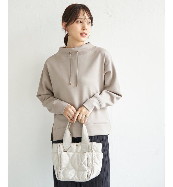 ikka「GOKU楽鹿の子ダンボールプルオーバー」|パーカー|