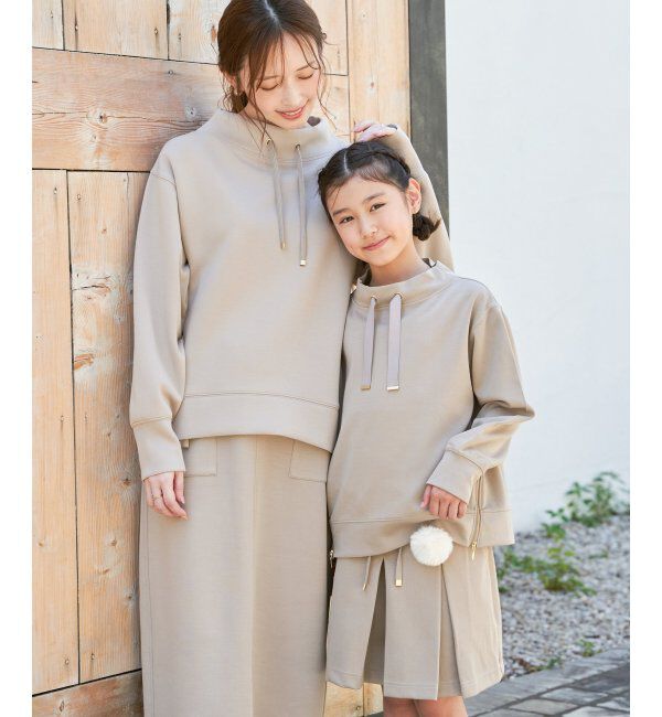 ikka「GOKU楽鹿の子ダンボールプルオーバー」|パーカー|