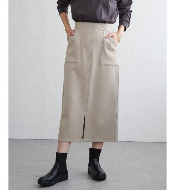 ikka「GOKU楽鹿の子ダンボールスカート」|スカート|